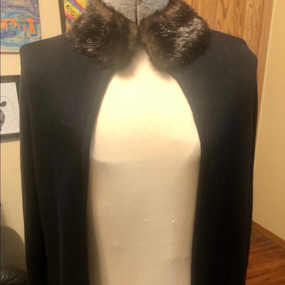 Cashmere & silk cardigan